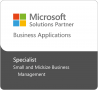 Microsoft Solutions Partner Business Applications bage